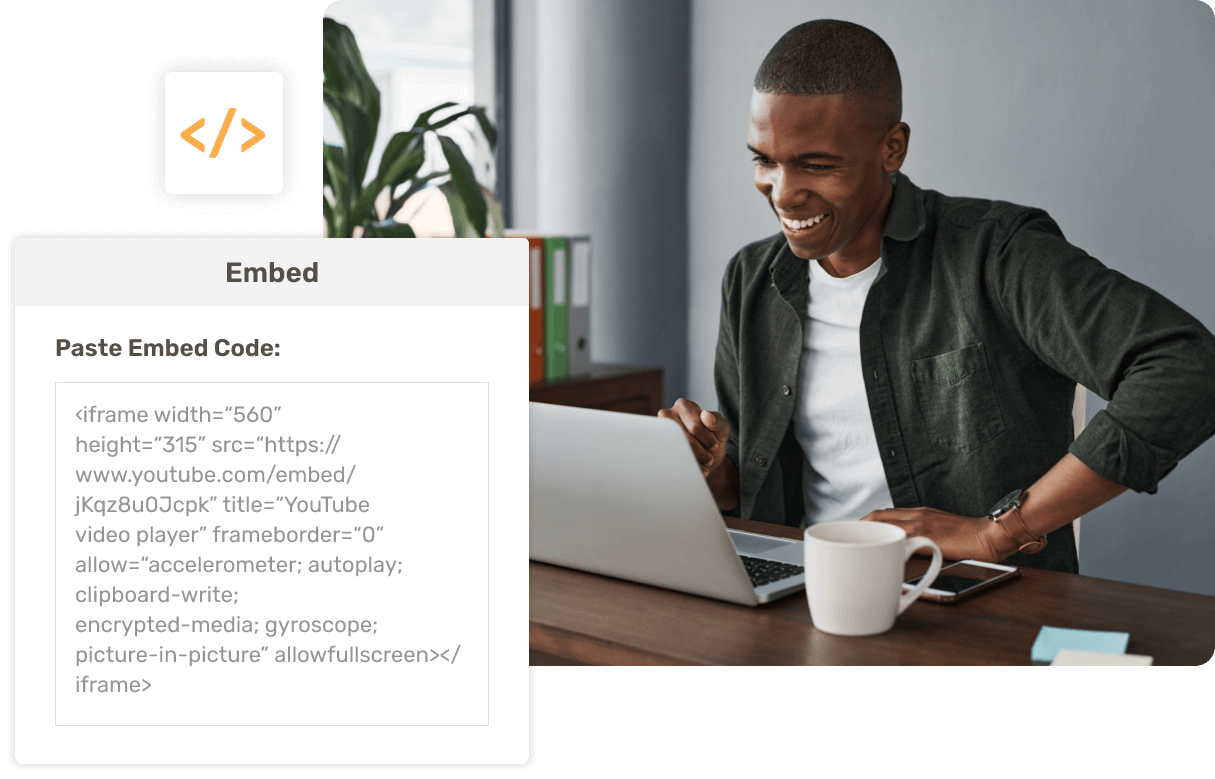 Simple Integration with Morweb's Embed Widget