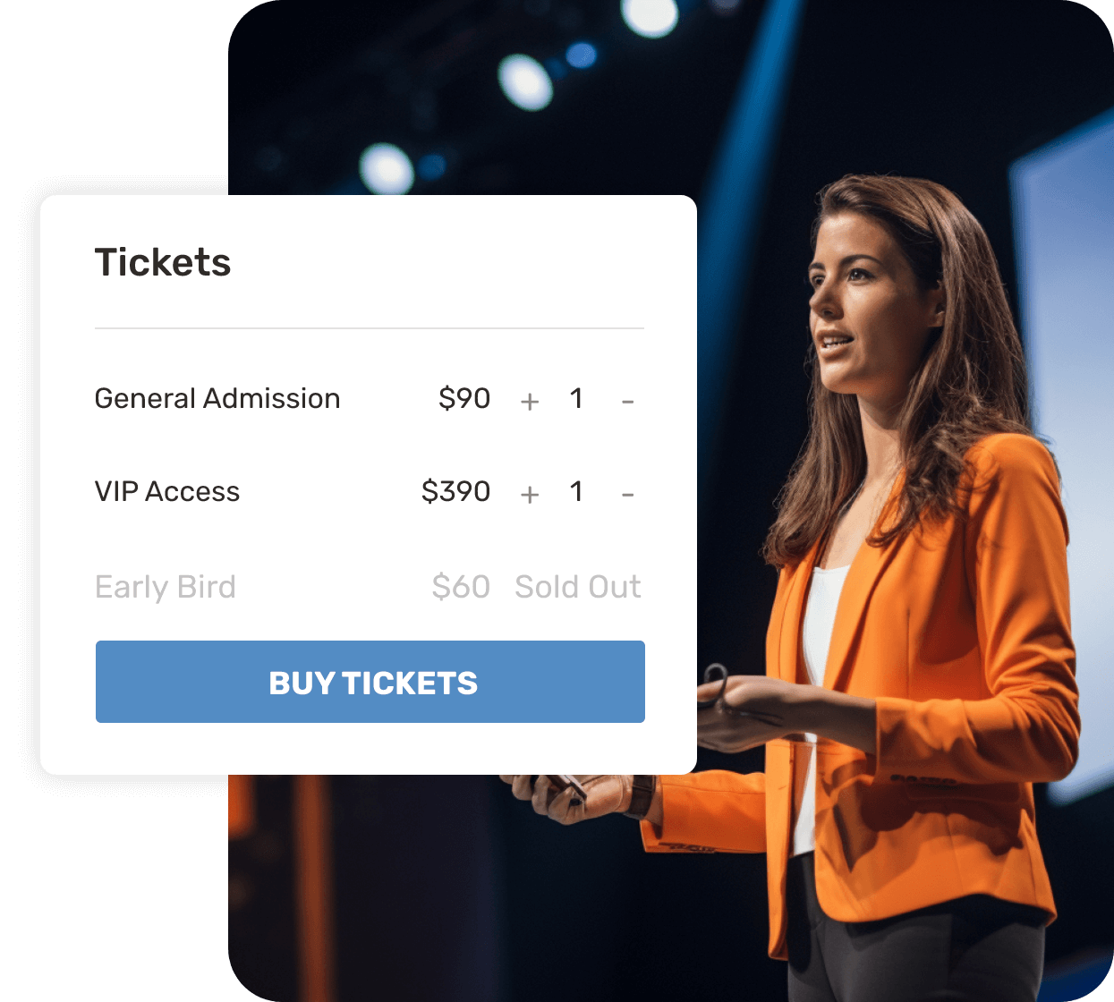 Sell Tickets, Collect RSVP and Drive Traffic to Your Events