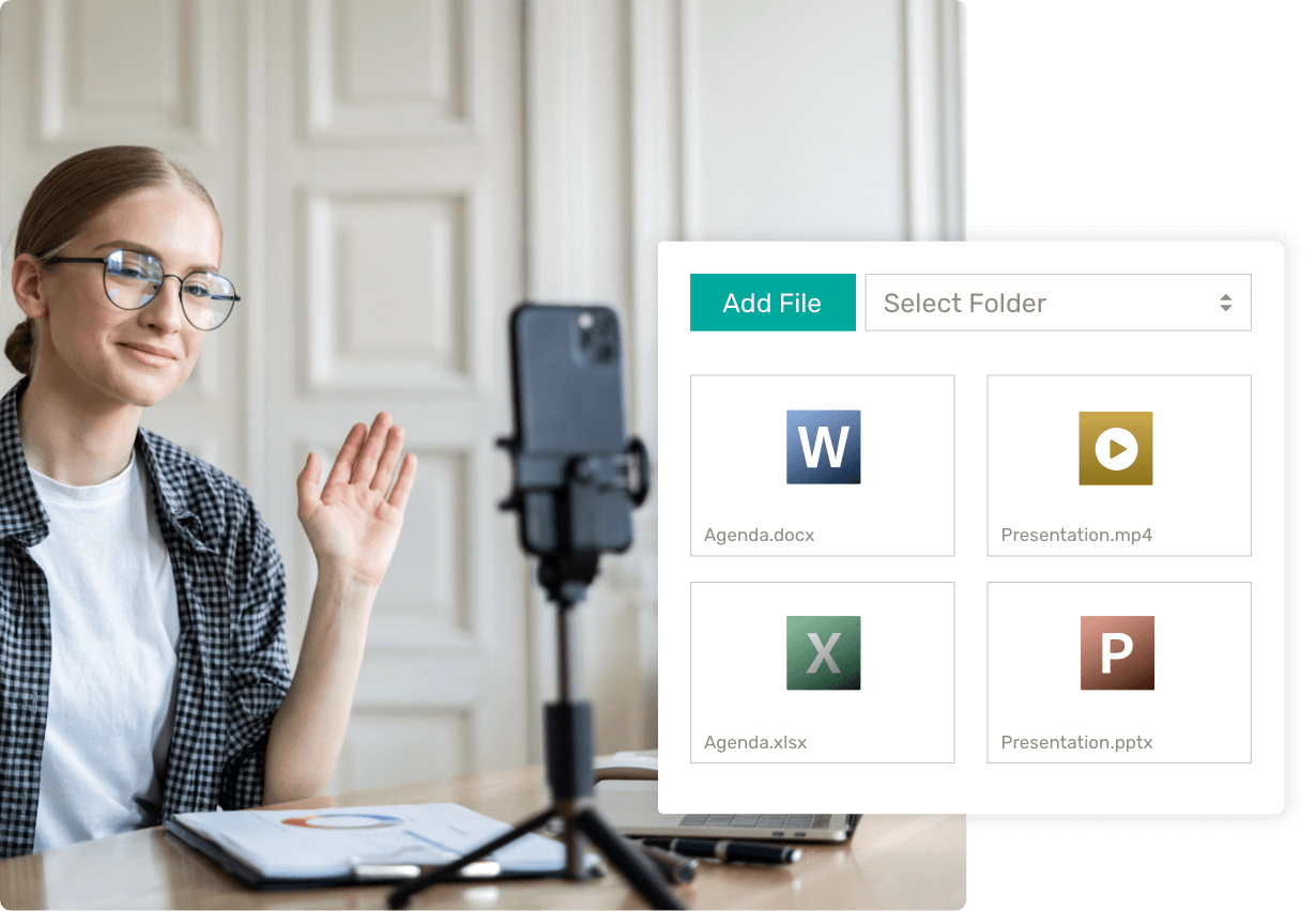 Compatible with any file type