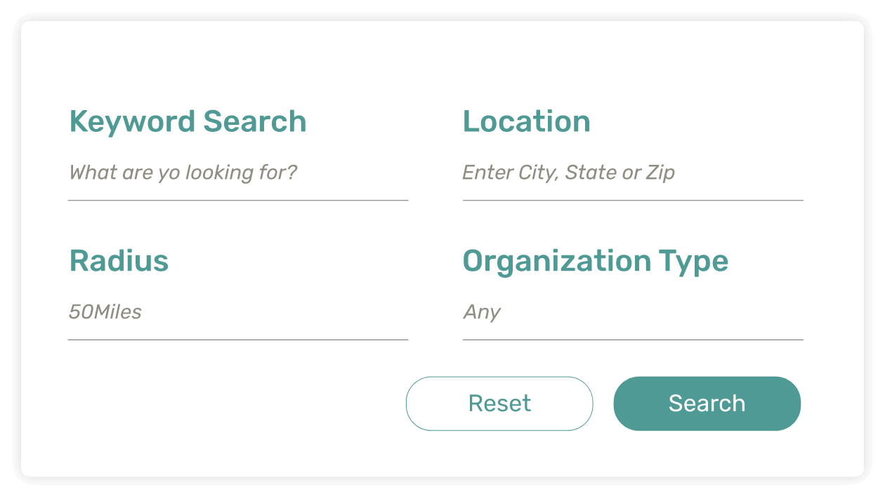 Powerful search customized to your needs