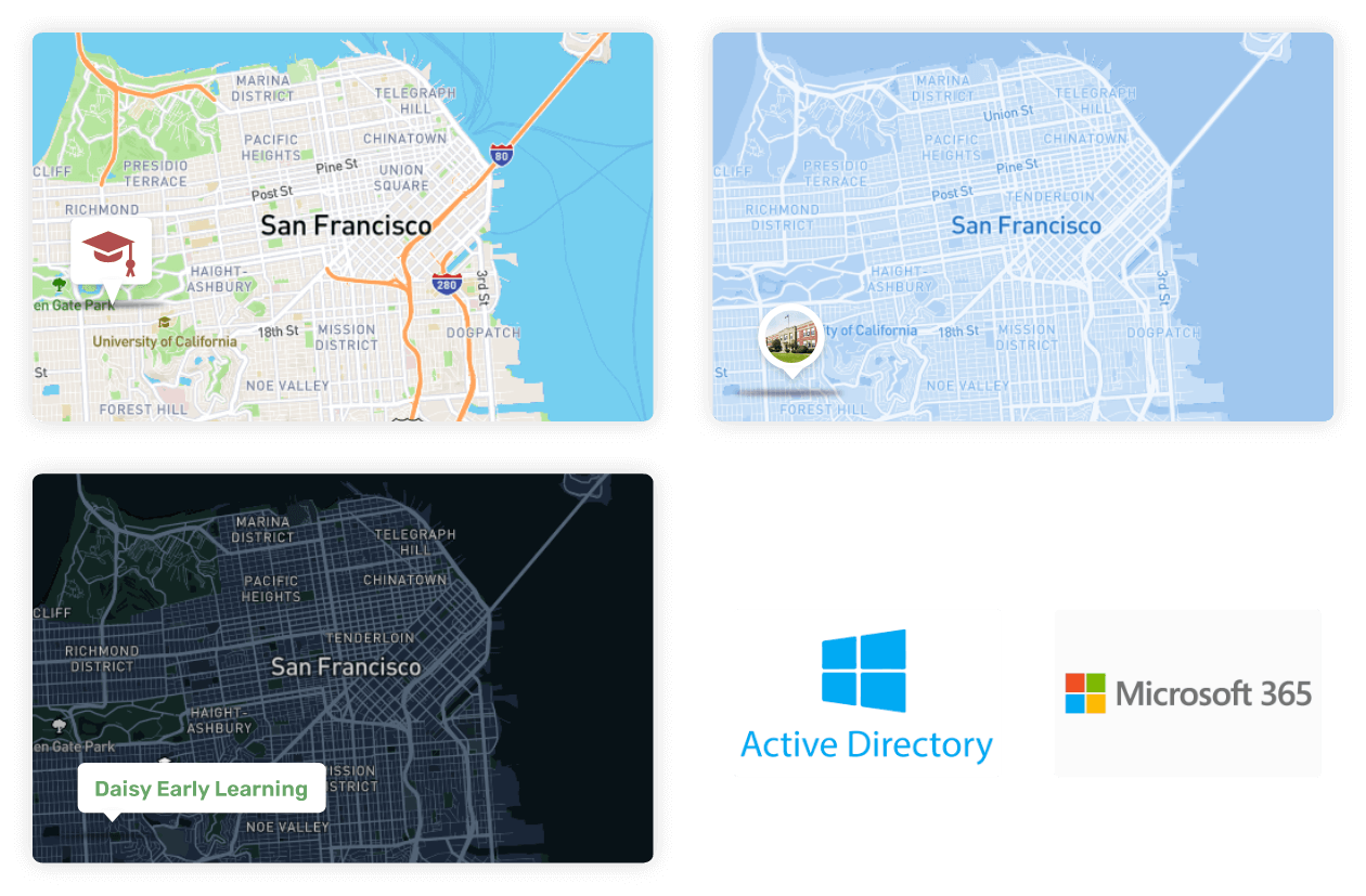 Map styles