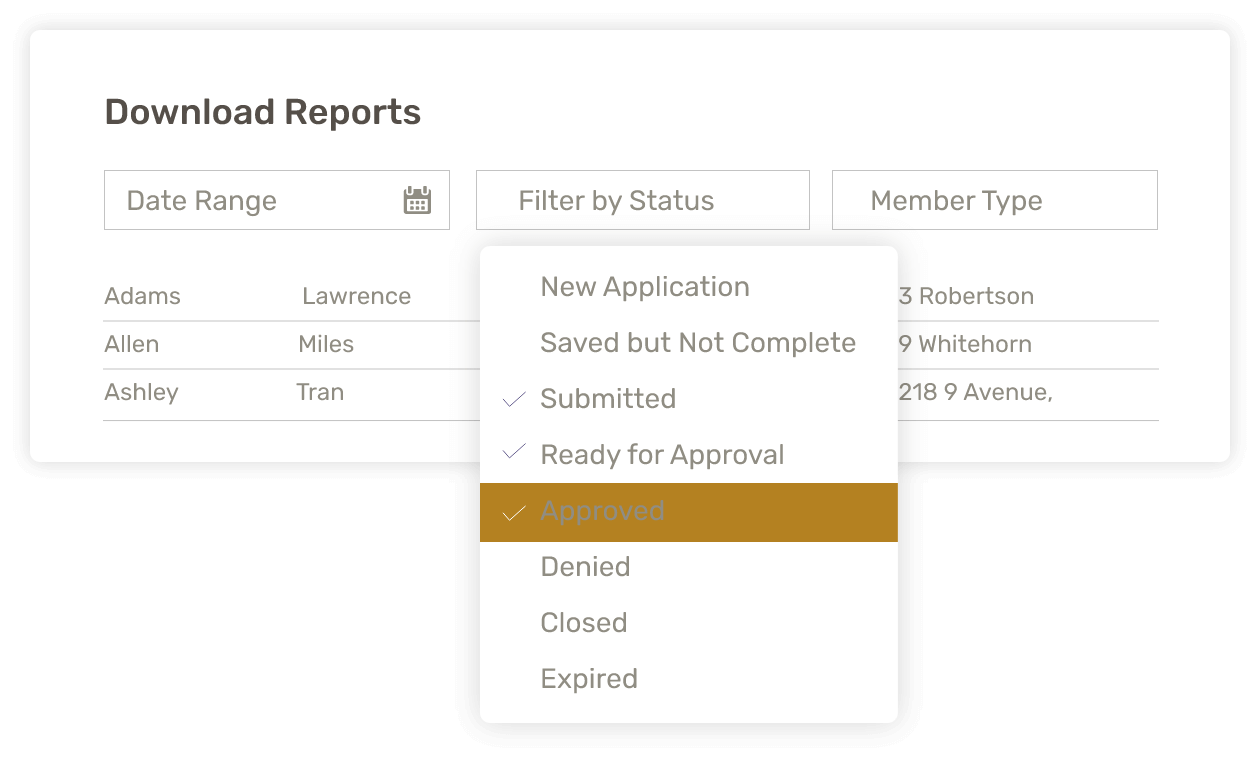 Generate custom reports