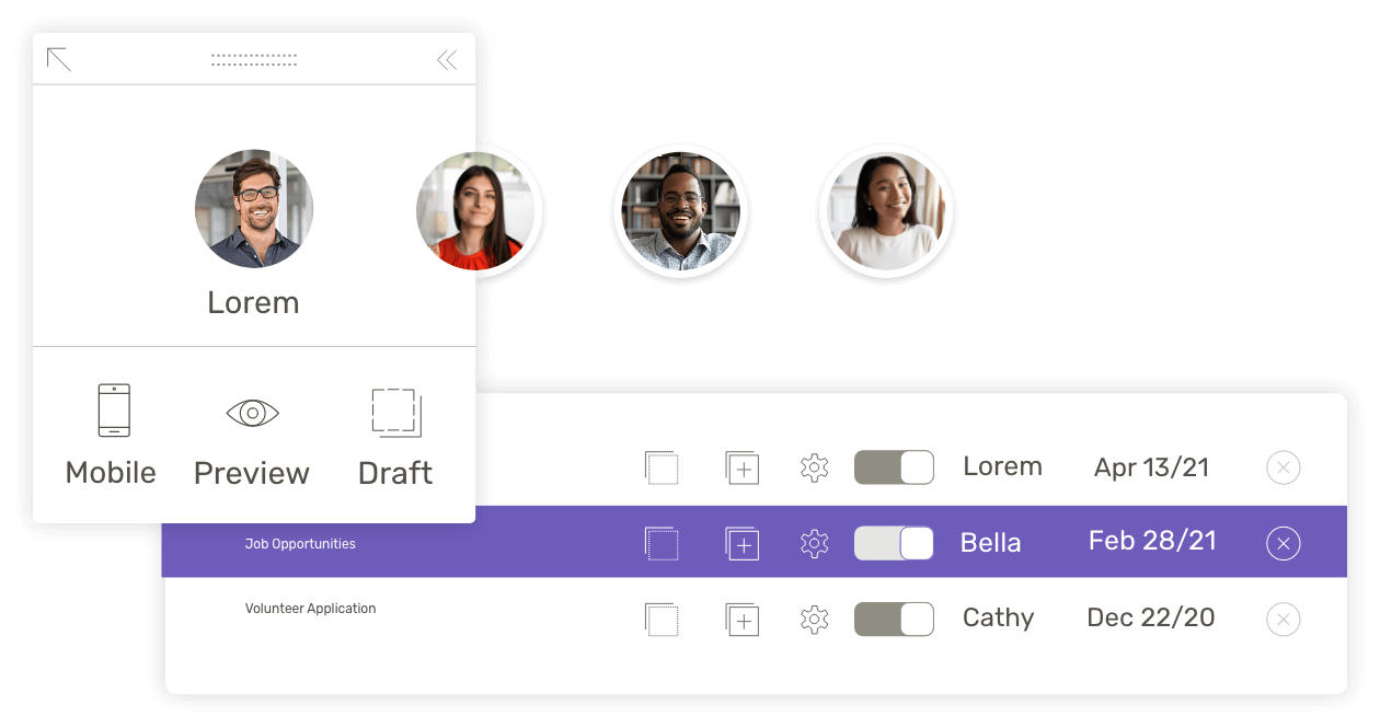 Easily customize private areas your way